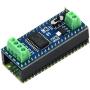 sb components Raspberry Pi Pico Board with Pico Motor Driver HAT Connects 2 DC and 1 Stepper Motor DC Motor Control Module for Raspberry Pi Pico, Raspberry Pi Pico Kit