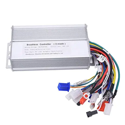FAMKIT 48V 60V 64V 1000W-1500W Electric Bicycle Brushless Speed Motor Controller for Electric Scooter