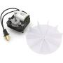 SM550 Universal Bathroom Vent Fan Ventilator Motor, Replacement Electric Motor Kit with Fan 50 CFM For Broan Nutone 65100 C01575