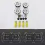 Mecanum Wheel Robot Kit 4WD Omnidirectional Wheels Smart Robot Car Chassis Kit