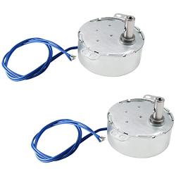 Heyiarbeit Synchronous Synchron Motor 50-60Hz AC 110V 15-18RPM Electric Motor CCW TYC-50 4W Horizontal Hole Tapping Shaft for Hand-Made School Project Model 1pcs