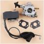 Perfect fit Carburetor Ignition Coil Module for STIHL BR600 BR550 BR500 Leaf for Backpack Blower Engine for Motor Parts for ZAMA C1Q-S183 Carb Good Abrasion Resistance