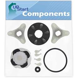 285753A Washer Motor Coupler & 285811 Agitator Repair Kit Replacement for Whirlpool LSR7233EQ0 - Compatible 285753A Direct Drive Motor Coupling Kit & 285811 Medium Cam Agitator Repair Kit