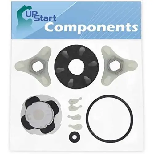 285753A Washer Motor Coupler & 285811 Agitator Repair Kit Replacement for Whirlpool LXR7244PQ4 - Compatible 285753A Direct Drive Motor Coupling Kit & 285811 Medium Cam Agitator Repair Kit