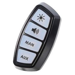 Astro 400 4 Gang LED Push Button Switch Box Panel – Motorcycle Handlebar Mount - Emergency Car Light Controller With 4 Backlit Control Buttons - Universal Switch Box, SUV, ATV, Bike, Motorcycle, Truck