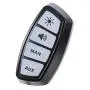 Astro 400 4 Gang LED Push Button Switch Box Panel – Motorcycle Handlebar Mount - Emergency Car Light Controller With 4 Backlit Control Buttons - Universal Switch Box, SUV, ATV, Bike, Motorcycle, Truck