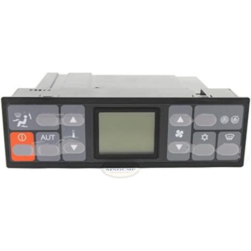 145670-7950 293-1136 A/C Panel - SINOCMP Air Conditioner Controller for E320D 320D E324D 320DL 336DL E330D E325D E307D E315D Excvator Parts, 6 Month Warranty