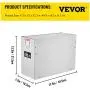 Happybuy Steam Generator 9KW Steam Showers 220V-240V Sauna Steam Generator with Programmable Controller for Home SPA Bathroom Hotel Shower Steam(Controller Not Contain Battery)