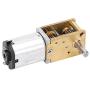 Fafeicy N20 DC12V Mini Micro Metal Gear Motor, SPE-ed Reduction CW/CCW Micro Motor, for DIY Engine Toy(DC12V27RPM)