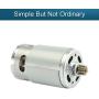 Fielect Electric Gear Motor 12 Teeth for Various Cordless Screwdriver DC 12V 21000RPM 1Pcs