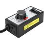 Kuuleyn Fan Speed Controller,Variable Adjuster Electronic 120v 1500w 15a Us Plug 2 Meter Cord Easy to Operate for Lights, Fans, Electric Tools, Massagers, Pumps, Etc.
