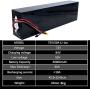 Jieoto Ebike Battery Waterproof PVC Lithium Battery Pack 72V 20Ah Electric Bicycle Lithium Battery Pack for 1000W -200W Scooter Motor