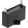 Yziss Black 12uF Generator Capacitor Generator CBB61 12uF 50/60Hz 350VAC Fan Motor
