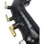 Rev9(SH-003-BLACK-B) Silicone Turbo Inlet, Black, compatible with Subaru Legacy GT 2007-09 EJ25 Motor