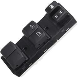 AiYiGu Master Window Switch Controller Front Driver Side Compatible with Nissan Altima 2007 2008 2009 2010 2011 2012 Door Lock Main Power Control Open Button Replacement OEM 25401-ZN50B 25401-ZN50C