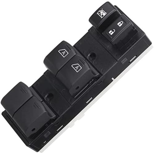 AiYiGu Master Window Switch Controller Front Driver Side Compatible with Nissan Altima 2007 2008 2009 2010 2011 2012 Door Lock Main Power Control Open Button Replacement OEM 25401-ZN50B 25401-ZN50C