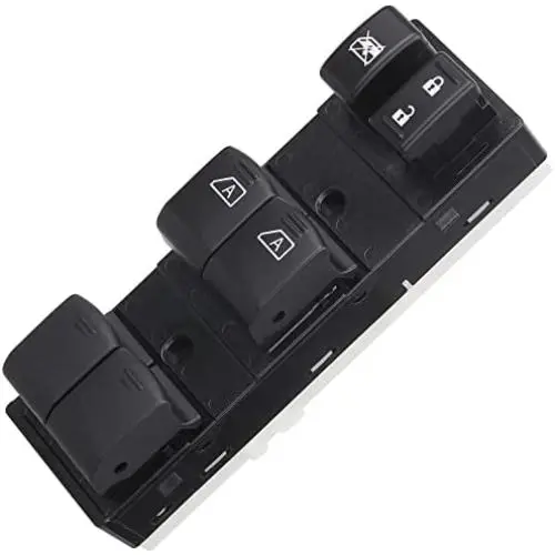 AiYiGu Master Window Switch Controller Front Driver Side Compatible with Nissan Altima 2007 2008 2009 2010 2011 2012 Door Lock Main Power Control Open Button Replacement OEM 25401-ZN50B 25401-ZN50C