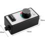ELEOPTION Variable Fan Speed Controller, Hydroponics Inline Fan And Mini Blower for Inline Duct Fans Mini Blower Booster Fans, 120V