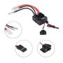 Hobby Fans 540 27T 4 Poles Brushed Motor and WP-1060-RTR 60A Waterproof Brushed ESC Electronic Speed Controller with 5V/2A BEC for Axial RC4WD Cross HPI Mist GMADE D90 D110 TF2 SCX10