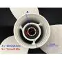 ITACO Boat Motor Aftermarket for Yamaha Propeller 663-45945-02-EL /69W-45945-00-EL, 3X11 1/8X13 Right, for 40, 48, 50 HP Engine