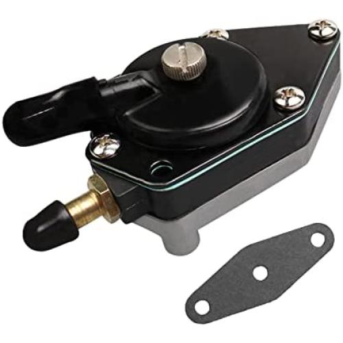 Outboard Fuel Pump 18-7352 with Gasket Evinrude Fuel Pump 438556 433390 385784 Compatible with Johnson Evinrude 25-140HP Boat Motor Johnson/Evinrude 18-7352