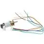 Jutagoss 1Pcs Miniature Gear Motor GA12-N20 DC Gear Motor 6V 60RPM Encoder Speed Velocity Measurement Mini Car Balance Motor