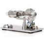 Sunnytech Hot Air Stirling Engine Motor Model Educational Toy Electricity Generator Colorful LED SC (SC010)