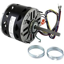 DL1026 Century 1/4 hp 1075 RPM 3-Speed 48 Frame 115V Direct Drive Furnace Motor