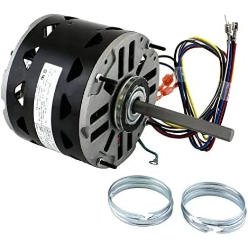 DL1026 Century 1/4 hp 1075 RPM 3-Speed 48 Frame 115V Direct Drive Furnace Motor