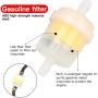 GREHUA Gas Fuel Filter Tube Line with Gas Inline Fuel Filter for GY6 50cc 90cc 110cc SSR110 SSR125 XR50 CRF50 Taotao Apollo Pitster Pro Roketa Baja Jonway Scooter Pit Dirt Bike Moped Motorcycle Parts