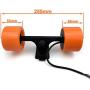 L-faster Electronic Longboard Hub Motor Kit Skateboard Brushless Motor Wheel with Truck Electric Board Dual Motor Drive Remote Controller