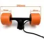 L-faster Electronic Longboard Hub Motor Kit Skateboard Brushless Motor Wheel with Truck Electric Board Dual Motor Drive Remote Controller