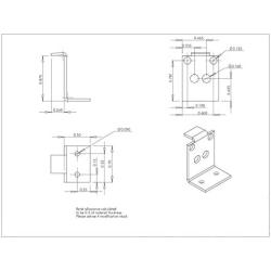 Solarbotics 224:1 Gear Motor Steel Mount