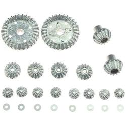 Vehicles-OCS 16Pcs12T 24T 30T Motor Driving Gear Planet Gear Differential Gear Combo Set for Huckus 12428 12423 12628 Rc Car Model Parts Mo