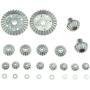 Vehicles-OCS 16Pcs12T 24T 30T Motor Driving Gear Planet Gear Differential Gear Combo Set for Huckus 12428 12423 12628 Rc Car Model Parts Mo