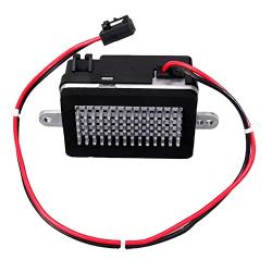 Niyako 5012699AA HVAC Blower Motor Resistor ATC Control Module Compatible with 1999-2004 Grand Cherokee WJ 4.0L 4.7L Replacement# RU-358 973-424