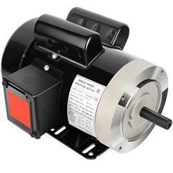 2HP Electric Motor 3450 RPM General Purpose Single Phase Motor 56C Frame 115V/230V 5/8