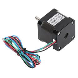 Stepping Motor, Electric Motor 2 Phases Quick Response Speed DC2.55V 1.5A All Copper Coil for Engraving Machine
