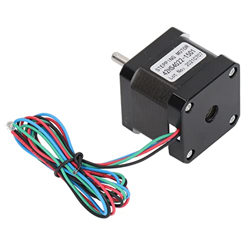 Stepping Motor, Electric Motor 2 Phases Quick Response Speed DC2.55V 1.5A All Copper Coil for Engraving Machine