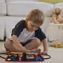ThinkMax Busy Board，Early Education Sensory Activity Board for Basic Skills Learning, Dress Cognition for Boys and Girls, Busy Bag with Letters and Numbers