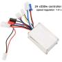 Pwshymi Motor Brushless Controller 24V 250W Motor Brushed Speeds Controller Box for Electric Bike