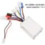 Pwshymi Motor Brushless Controller 24V 250W Motor Brushed Speeds Controller Box for Electric Bike