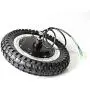 E-Tech 400w/48v Brushless Gearless 12in Ebike Scooter Conversion Kit Hub Motor (Model: 12in - Motor & Tire Only)