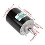 12/24V 30W Permanent Magnet Motor Hollow Shaft DC Motor Electric Brushed Motor Speed Adjustable CW/CCW (12V 3000RPM)