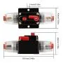ANJOSHI 100 Amp Resettable Fuse Holder Circuit Breaker, with Manual Reset Waterproof Switch for RV Car Audio Marine Boat Motor Truck Inverter Home Solar System Replace Fuse 20A-150A/12V-42V DC (100A)