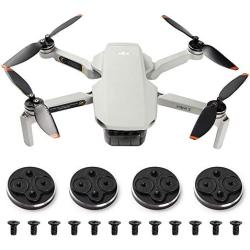 4PCS Mini 2 Motor Cover Cap Protector for DJI Mini 2/Mini SE Accessories Waterproof Dustproof Aluminium Motor Cap (mini 2 Black)