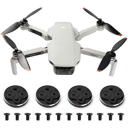 4PCS Mini 2 Motor Cover Cap Protector for DJI Mini 2/Mini SE Accessories Waterproof Dustproof Aluminium Motor Cap (mini 2 Black)