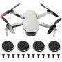 4PCS Mini 2 Motor Cover Cap Protector for DJI Mini 2/Mini SE Accessories Waterproof Dustproof Aluminium Motor Cap (mini 2 Black)