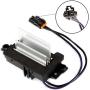 4P1516 Upgraded Design Heating & Air Conditioning Blower Motor Resistor Module For 2003-2006 Chevy GMC Yukon Cadillac Buick Oldsmobile AC Blower Resistor Module Replace JA1639 53-69738 15-80567