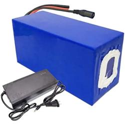 Jieoto 72V 21700 Lithium Battery Pack 20Ah 30Ah 40Ah 50Ah 60Ah EBike Lithium-Ion Battery with BMS and Charger for Electric Motorcycles Moped Replacing Lead-Acid Batteries